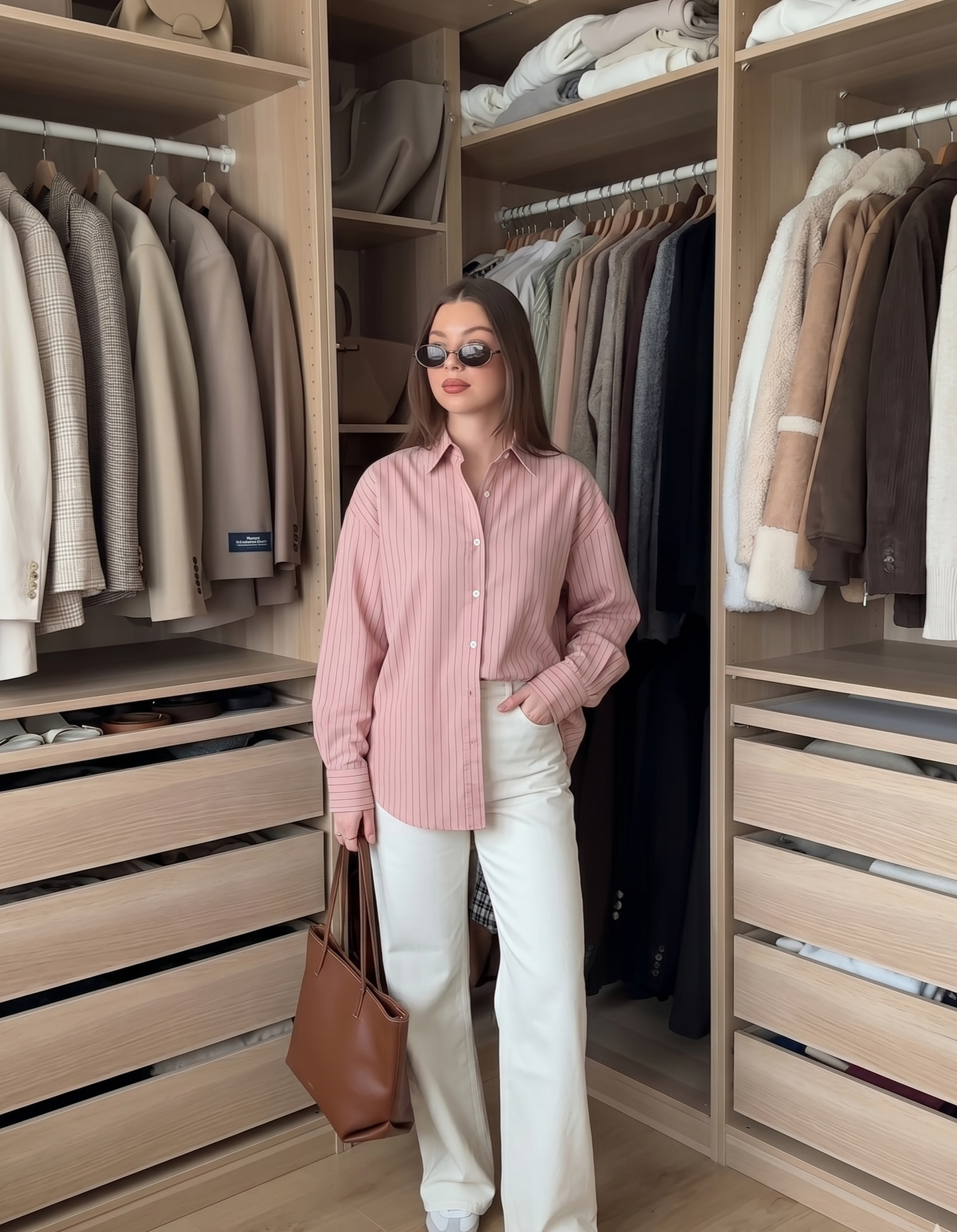 Striped Oversized Shirt – Effortless Everyday Look