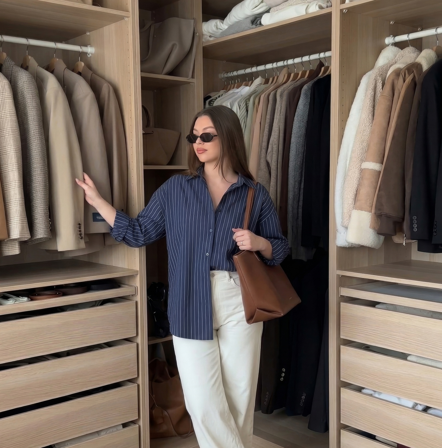 Striped Oversized Shirt – Effortless Everyday Look