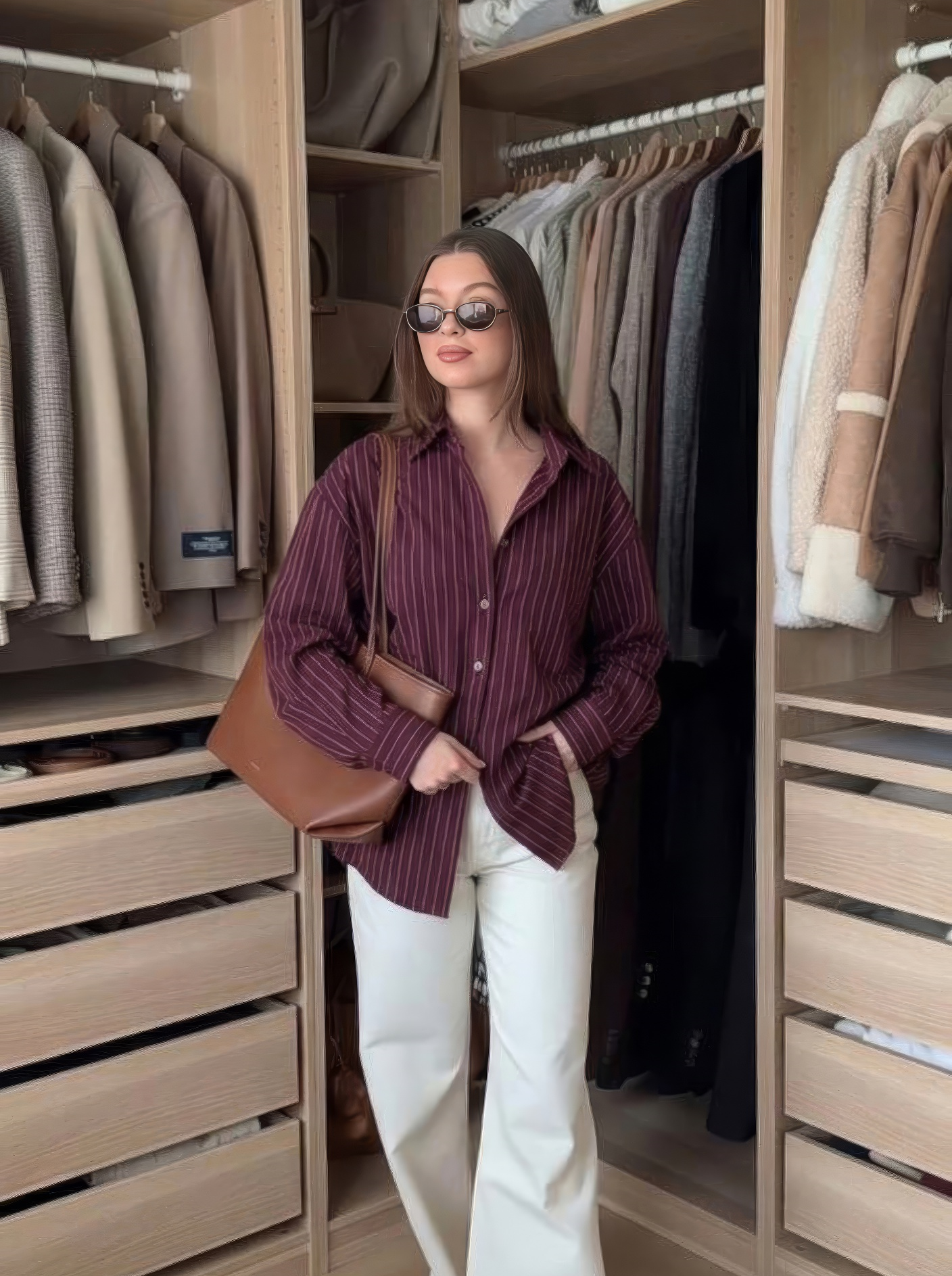 Striped Oversized Shirt – Effortless Everyday Look