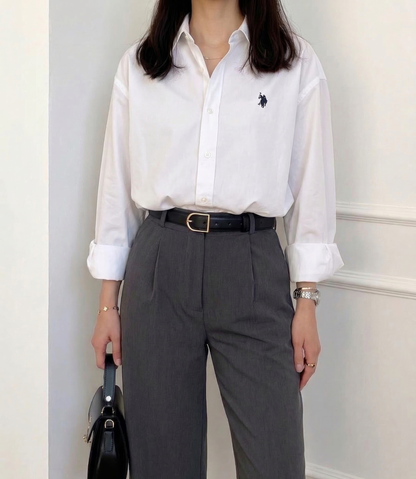 Classic White Oversized Shirt – Everyday Essential