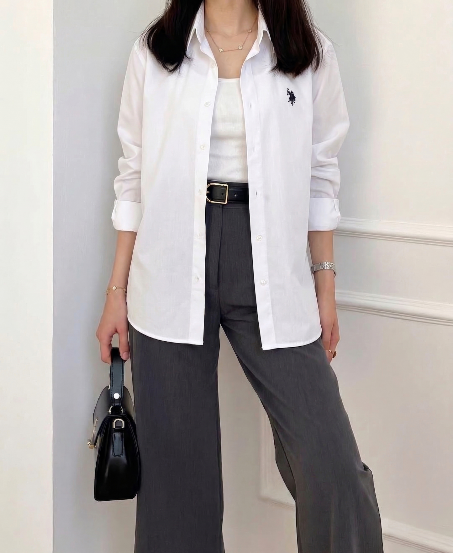 Classic White Oversized Shirt – Everyday Essential